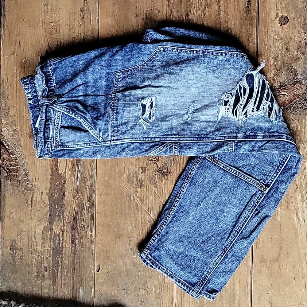 American Eagle Men's destroyed slim fit jeans 31/30